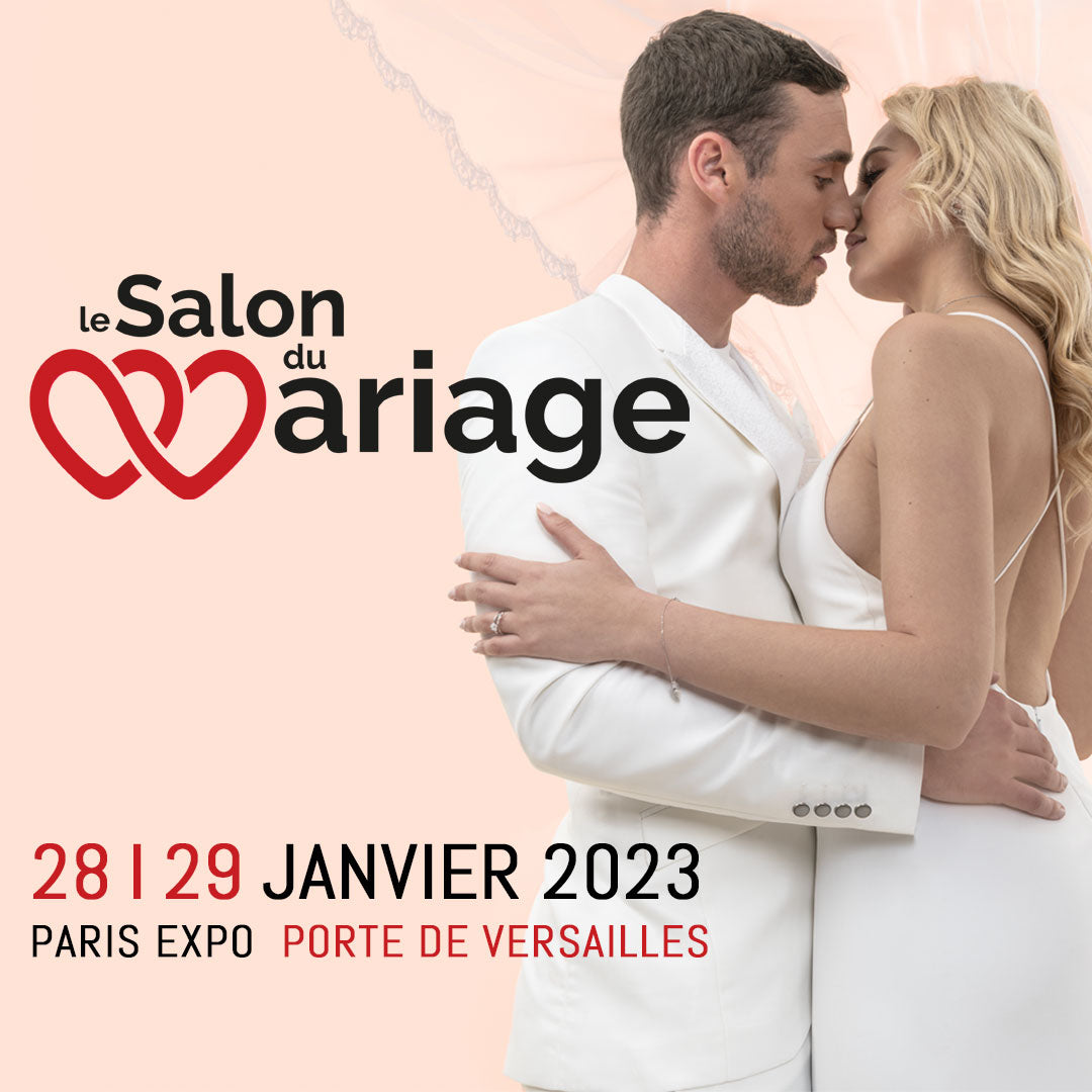 Venez à notre rencontre le 28 et 29 janvier lors du salon du mariage de Paris
