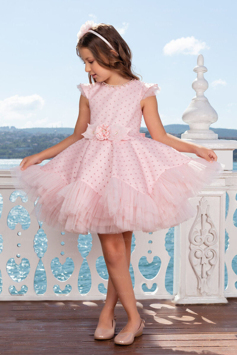 Rosalia - Robe en tulle rose