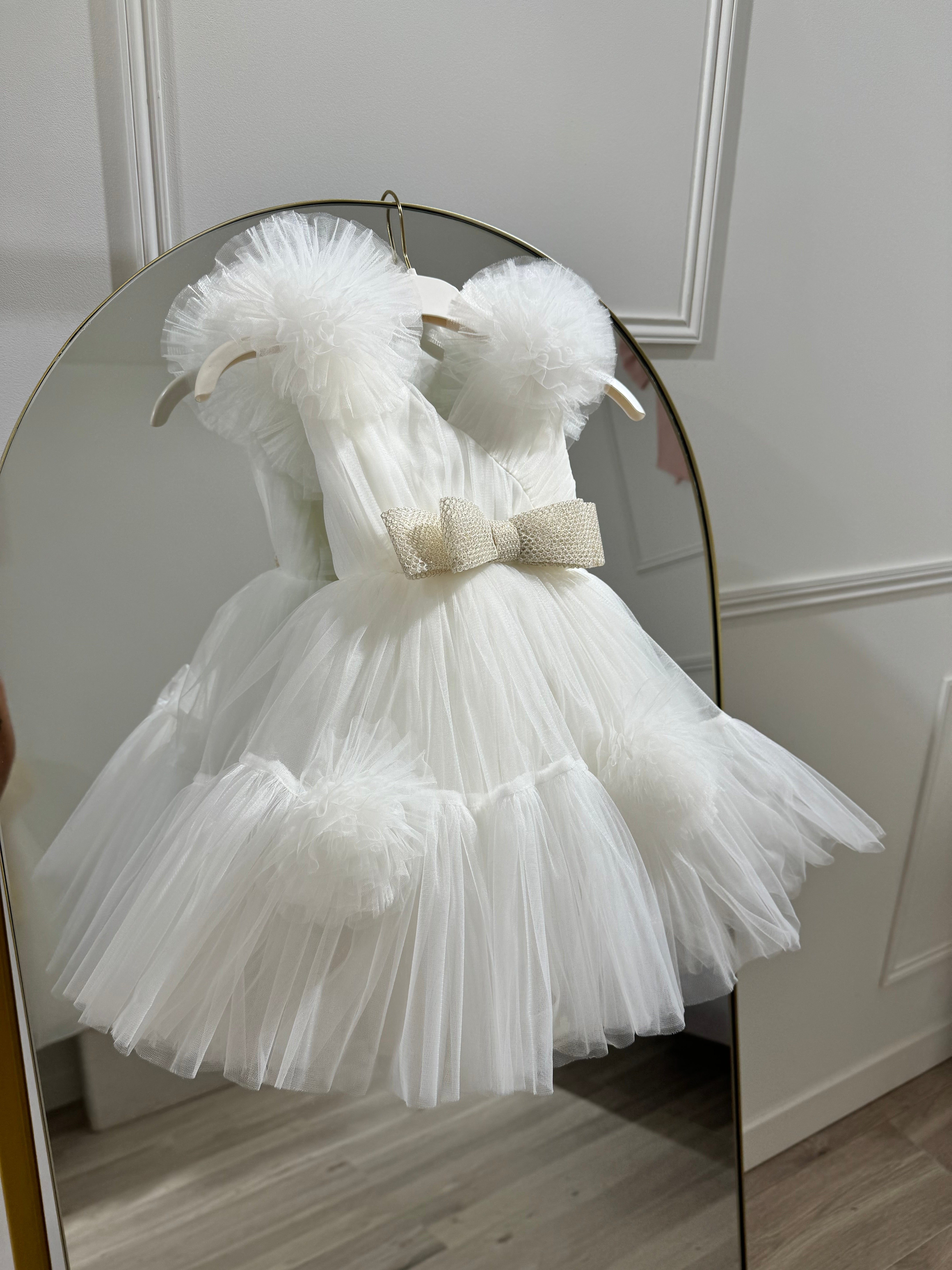 Leonna - Robe bébé en tulle délicat