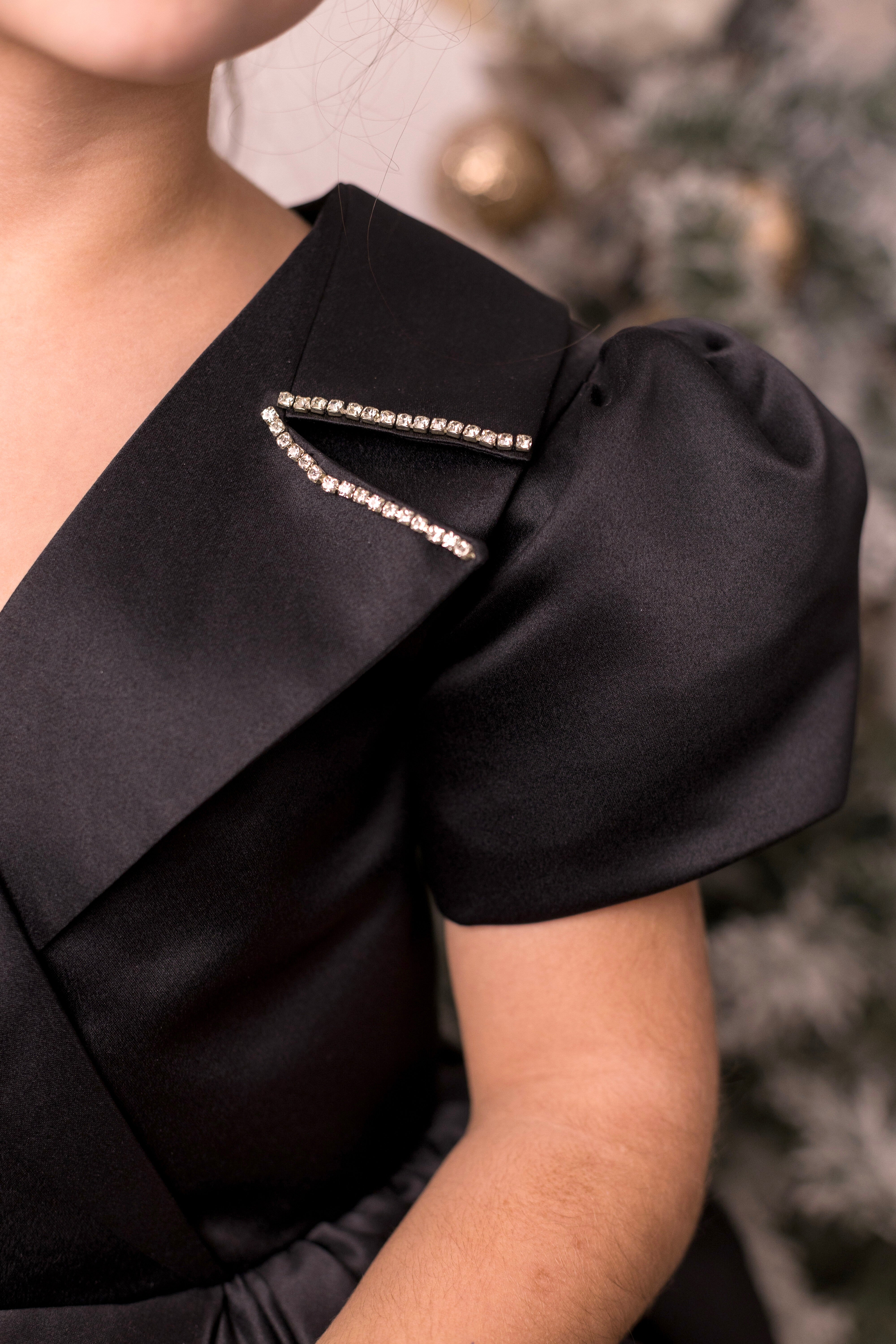 robe noire blazer enfant