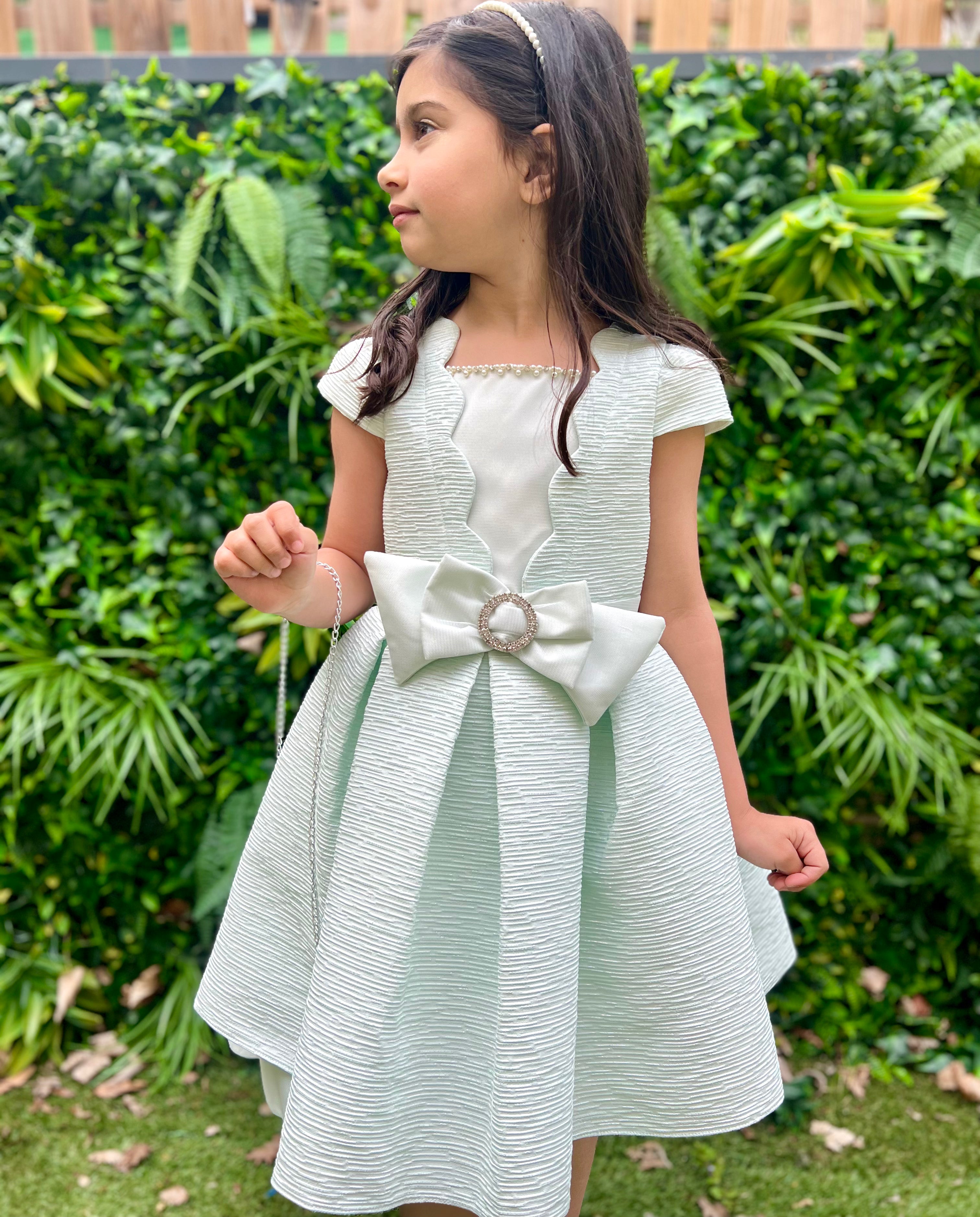 Talia - Robe de cérémonie avec perles