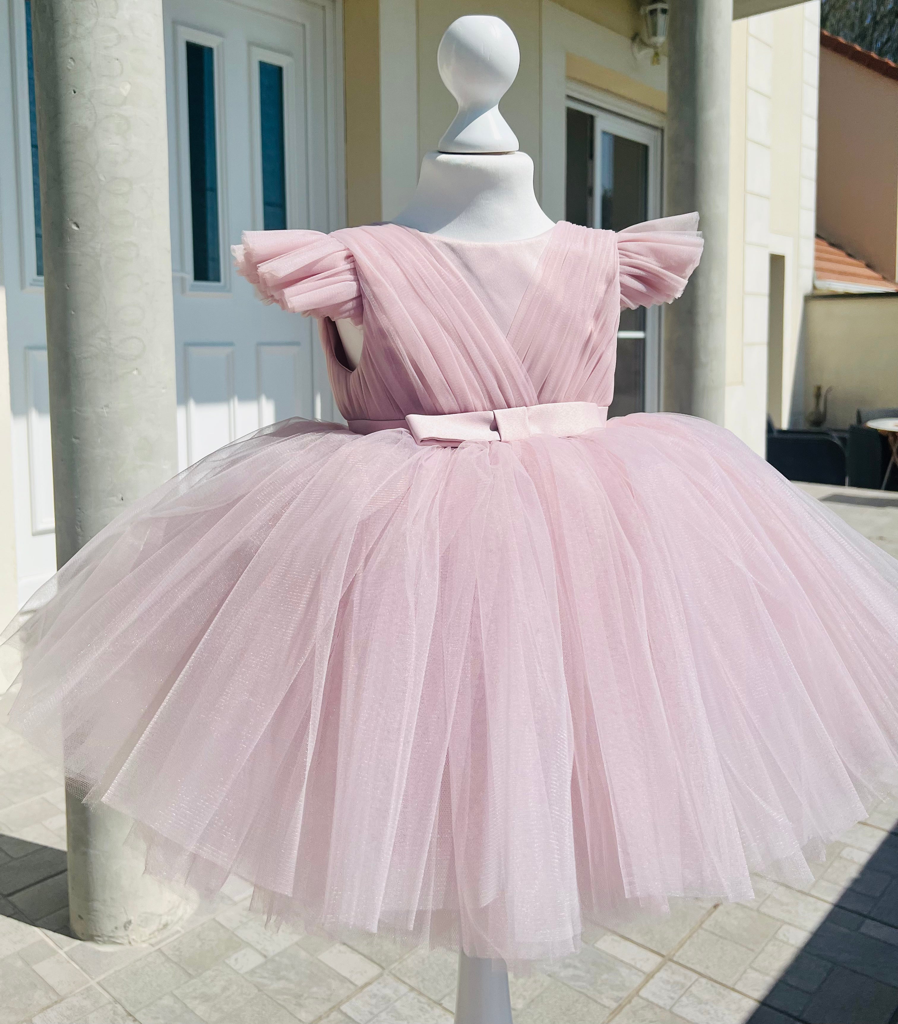 Eva - Robe de cérémonie en tulle pour fille