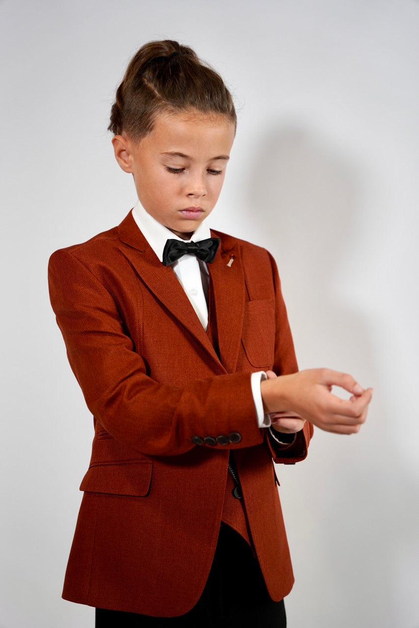Pharrell - Costume terracotta 5 pièces pour enfant