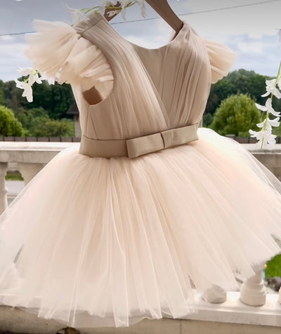 Eva - Robe de cérémonie en tulle pour fille