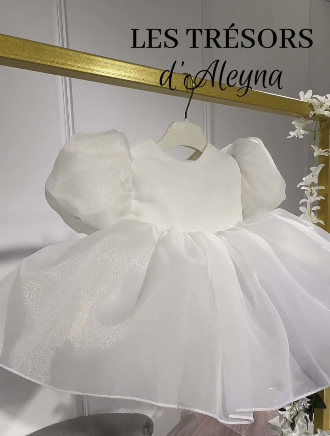 Haley - Robe à manches bouffantes pour enfant