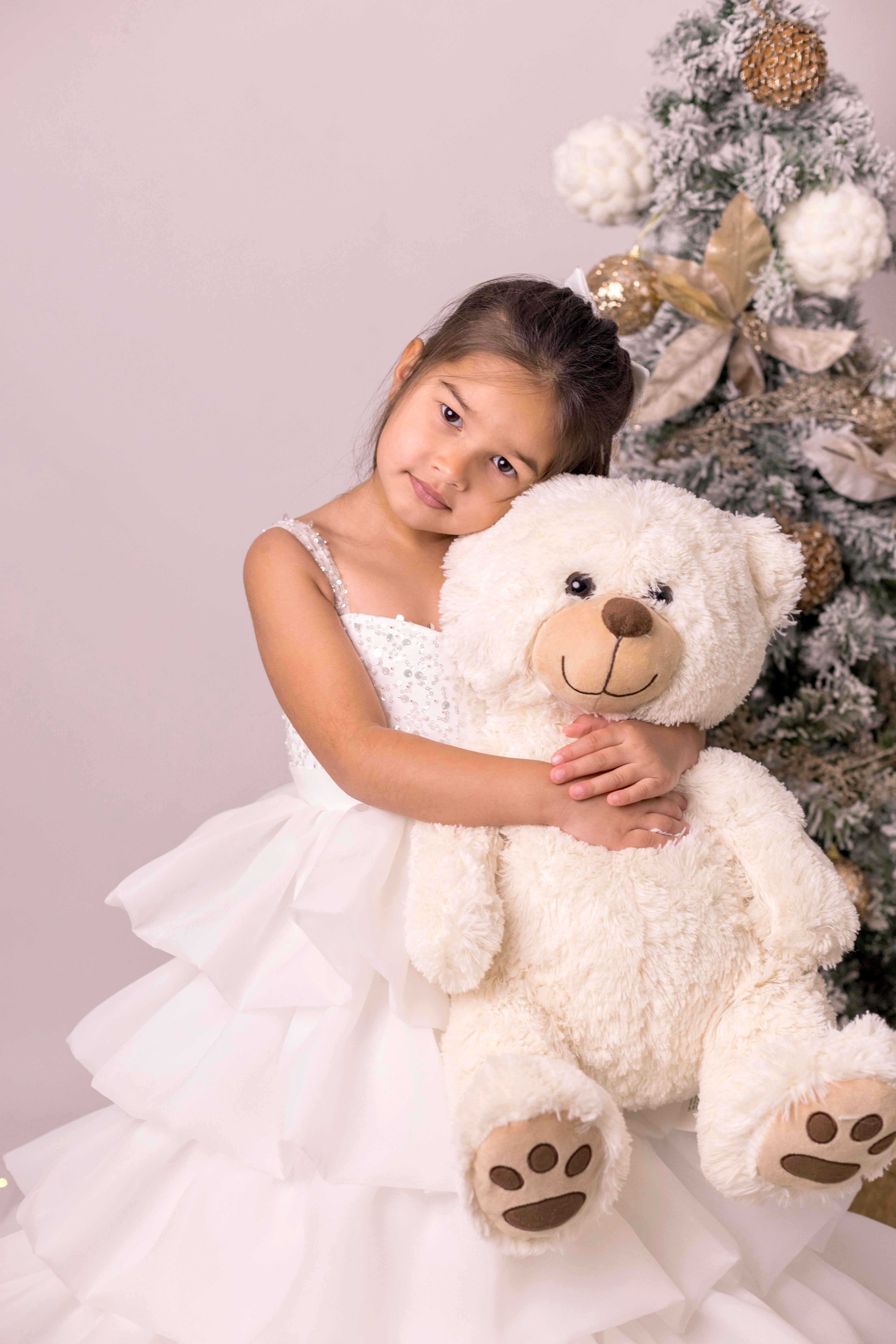 robe de princesse avec strass enfant