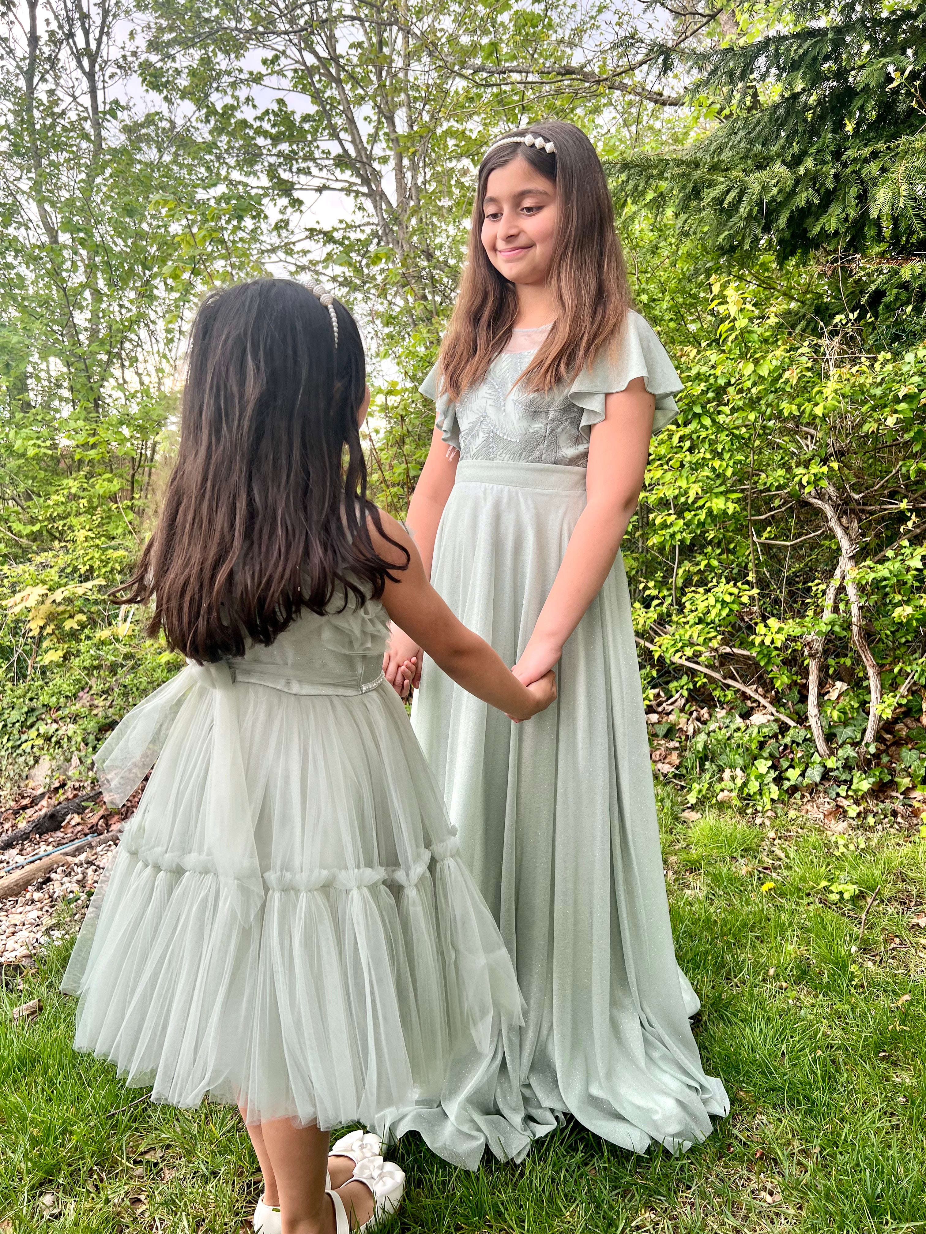 Lara - Robe longue de cérémonie pour filles de 11 à 15 ans