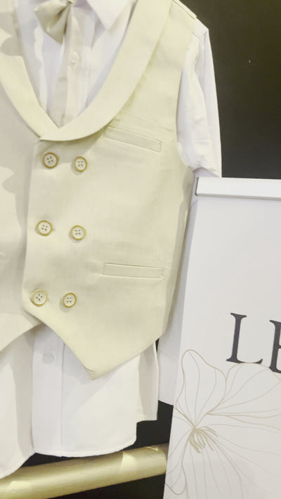 Naël - Ensemble gilet et pantalon de costume enfant 